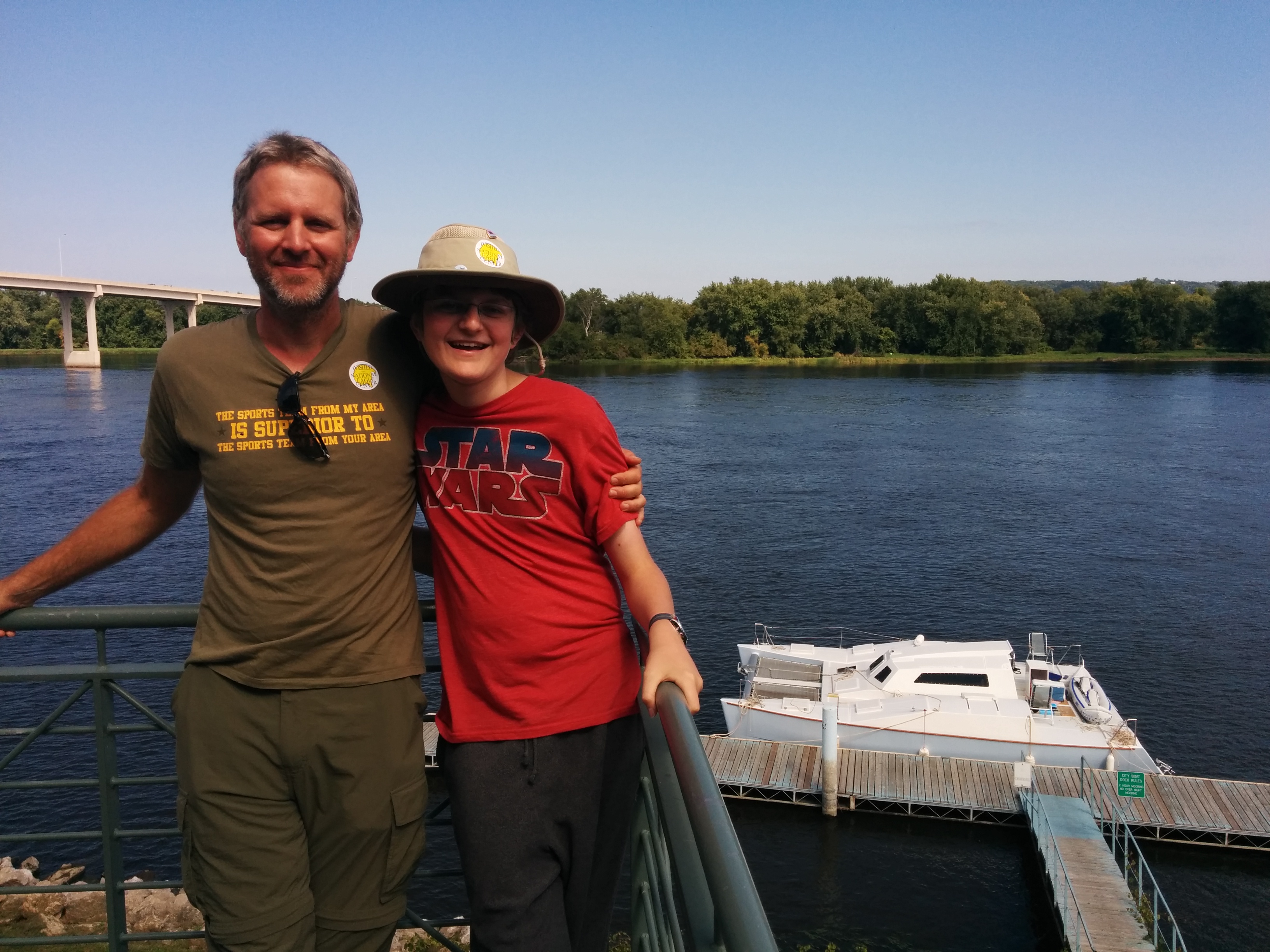 St. Paul to Muskegon MI on the Mississippi and Illinois Rivers